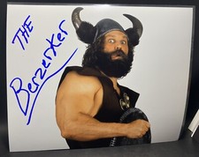 THE BERZERKER SIGNED | WWF 8x10