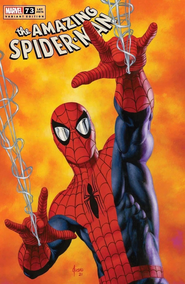 AMAZING SPIDERMAN 73 MASTERPIECES VARIANT NM JOE JUSKO vol 5 2021
