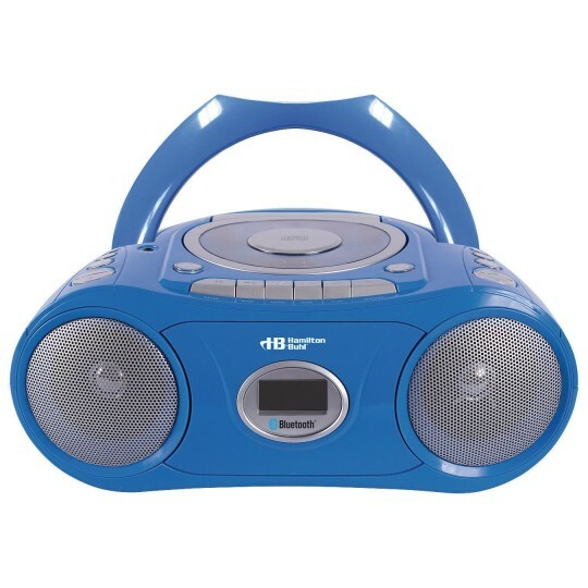 HamiltonBuhl Bluetooth, CD, Cassette, FM Boombox