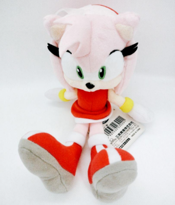 Sonic The Hedgehog Amy Plush Size M Sanei Tagged Used from Japan