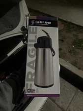 Service Ideas ECAL22S Eco-Air Airpot with Lever Lid, 2.2 L