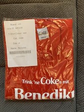 Coca Cola Shirt &bdquo;Trink ne Coke mit Benedikt&ldquo; XL