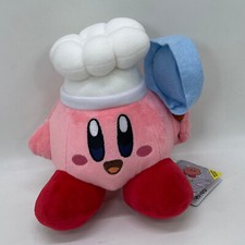 Kirby Star Allies Cook Chef Kirby Plush Doll Soft Toy Teddy 7"