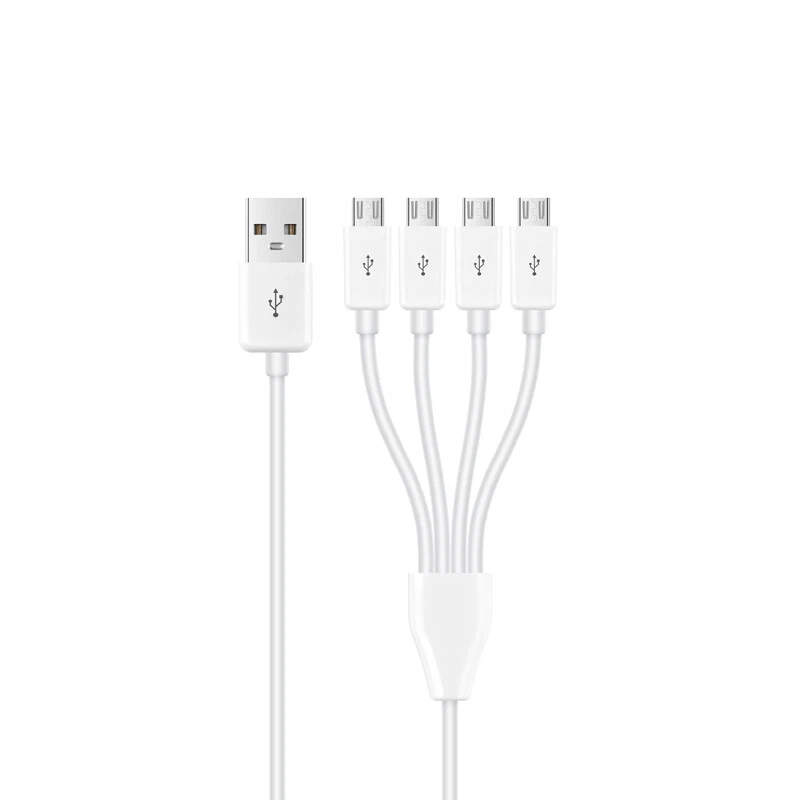 0.5meter USB A 2.0 Male to 4 x Micro USB 5 Pin Male Splitter Charging Cable - Image 4 of 4