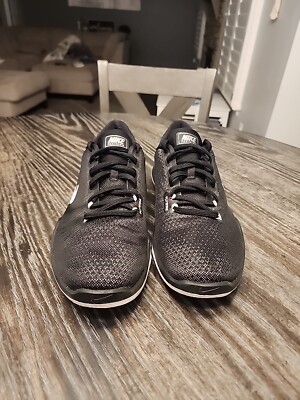 Womens Nike Training Flex Supreme TR5 Flywire Black Running Shoes