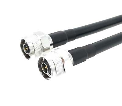 RiteAV N-Male-N-Male Ultra Low Loss RFC400 50 Ohm 100 Foot (30 Meter)