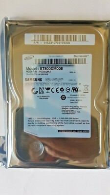 500 GB SATA Samsung/Seagate ST500DM005 P/N HD502HJ 7200 RPM 3,5