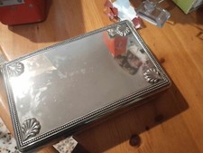 porta carte da gioco vintage metallo- massicio