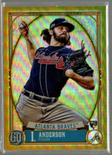 2021 Topps Gypsy Queen Chrome Box Toppers Gold Refractors #226 Ian Anderson /50