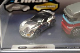 2020 Hasbro Micro Machines Series 1 #03 Race Team #0022 Transporter Chrome chase