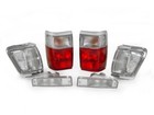 COMBO DEPO Red/Clear Tail + Corner + Bumper Lights For 1992-1995 Toyota 4Runner