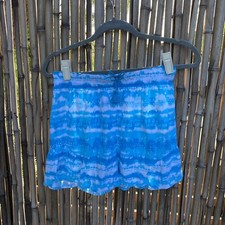 NEW Wonder Nation Tie Dye Girls Drawstring Pull On Shorts SZ XL 14-16