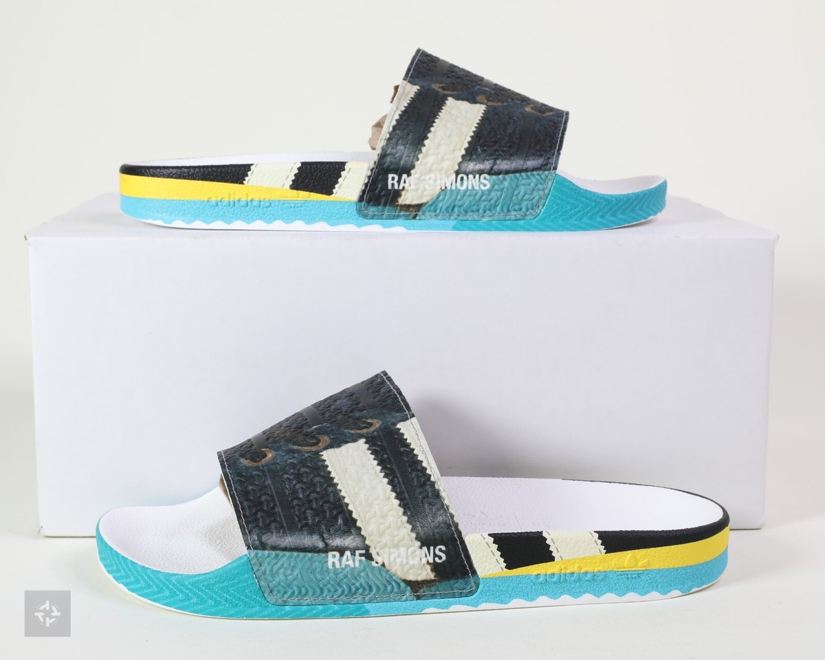 adidas X RAF Simons RS Samba Adilette Pool Slides Vintage