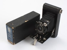 KODAK VEST POCKET HAWKEYE, PERISCOPIC LENS, BOXED, PROBLEMS, AS-IS/cks/200318