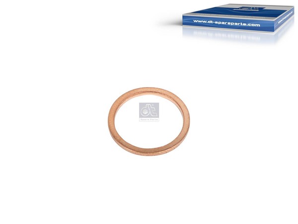 100 X Kupferdichtring Dt Spare Parts 9.01054 D:16Mm D:20Mm S:15Mm-image
