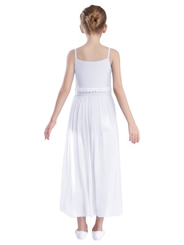 Kinder Mädchen Tanzkleid moderne Tanzkleidung Glitzer Performance Salsa Bühne - Bild 57 von 82