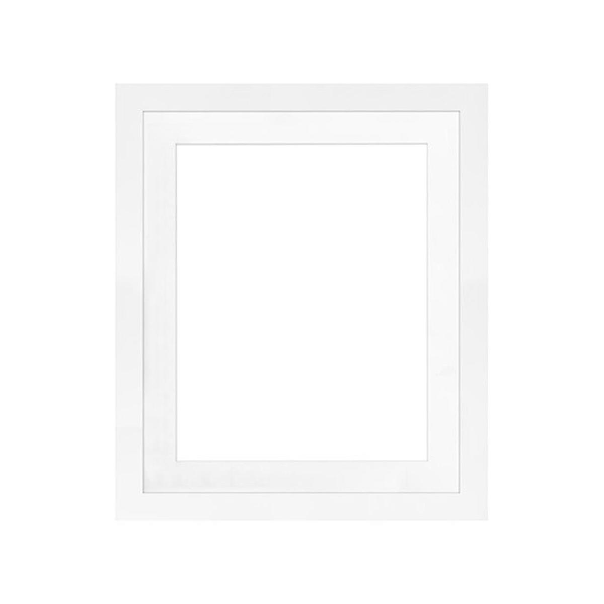 Бесшовная рамка из МДФ Framatic Metro для фото 4x6in белая 300203 3790₽