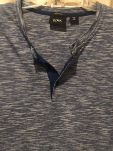 hugo boss henley shirt