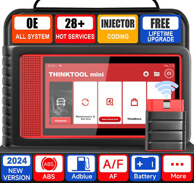 THINKTOOL MINI Profi KFZ OBD2 Diagnosegerät Bluetooth ALLE SYSTEM ECU Key Coding