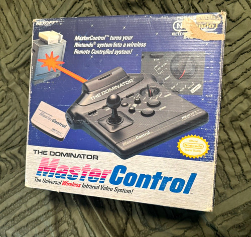 In box NEXOFT MasterControl The Dominator Wireless Controller for NES (UNTESTED)