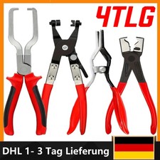 4 Schlauchklemmenzangen Set Schlauchschellenzange Schlauchschelle Zange Werkzeug