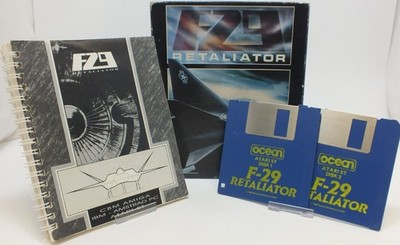FZ9 Retaliator Atari ST Videospiel - Vintage - OVP KOMPLETT
