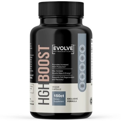 HGH Booster 2X Strength (150 Count) Anti-Aging, Increase Stamina and Energy, ...