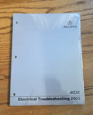 2003 Acura MDX ETM Electrical Troubleshooting Manual OEM Repair Sealed!!