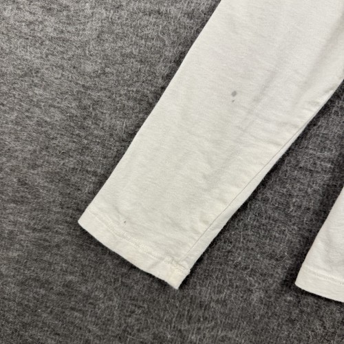 Polo Ralph Lauren Polo Bear Shirt Boys Medium 8-10 White Long Sleeve Ski Graphic - Picture 3 of 16