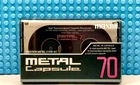 MAXELL METAL  CAPSULE  70  1990 JAPAN  TYPE IV  BLANK CASSETTE TAPE (1) (SEALED)