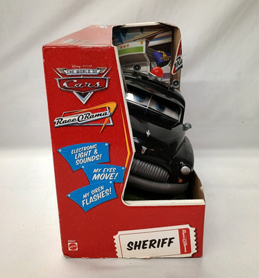 Disney Pixar World of Cars Race O Rama SHERIFF Mattel N5541 12