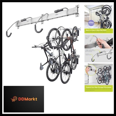 Garage Bike Rack Wall Mount Rail Rack by Delta Cycle - Bike Hangers for Garag...