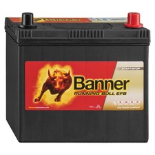 Banner 55Ah Autobatterie Running Bull 12V 460A/EN 55515 ASIA EFB 65Ah 70Ah
