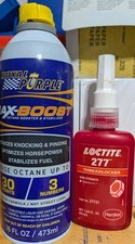 Lot Of 2 Royal Purple 11757 Max Boost Octane Booster Loctite Red 727
