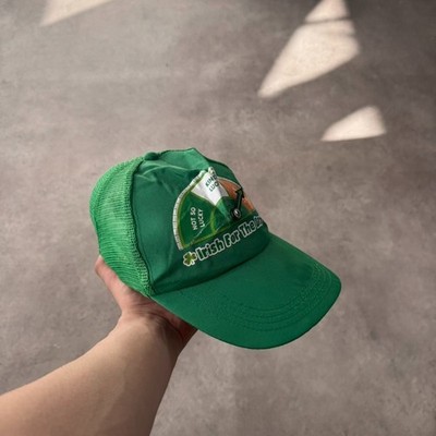 Irish For the Day Truckermütze Herren USA 6-Panel Mesh Snapback Cap grün