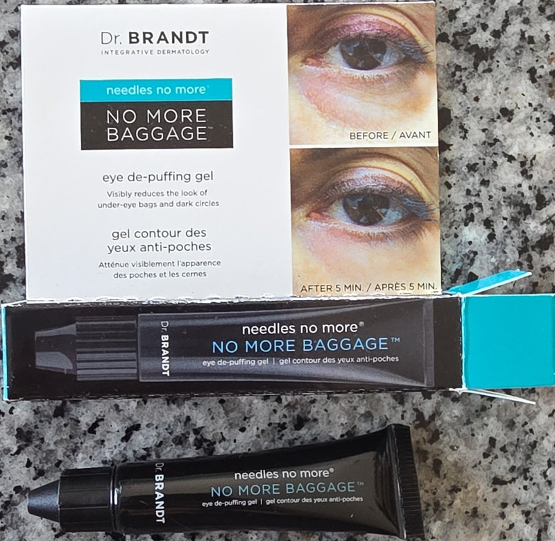 Dr. Brandt Needles No More No More Baggage Under Eye De-Puffing Gel 0.23 oz