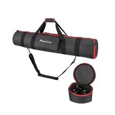 Tripod Carrying Case Bag 41x7.9x7.9inch, with 2 Outer Pockets 1 Inner Pocket ...