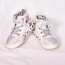 Disney Minnie Mouse High-Top Sneakers with Bow and Heart Accents 10 Toddler