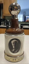 1979 “THOMAS A. EDISON” Jim Beam Decanter 