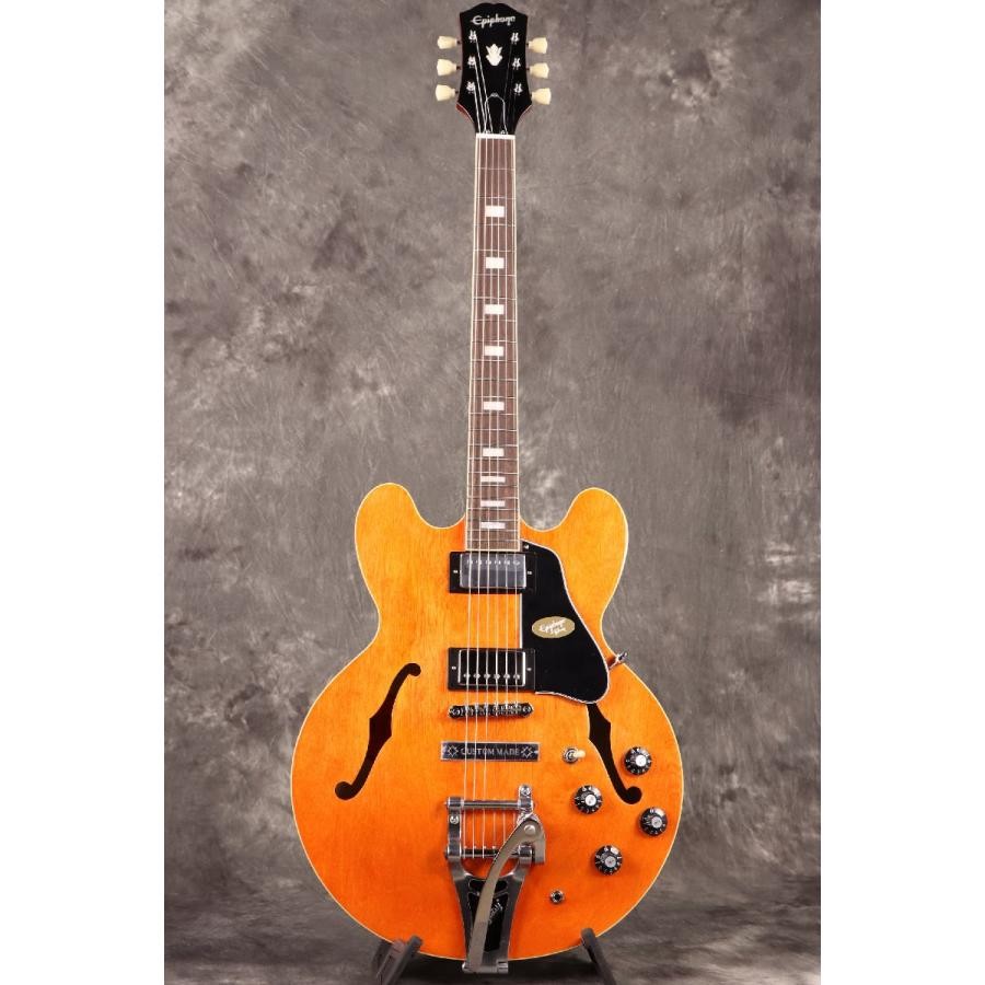 Epiphone Inspired by Gibson ES-335 Bigsby Watermelon Red with gig