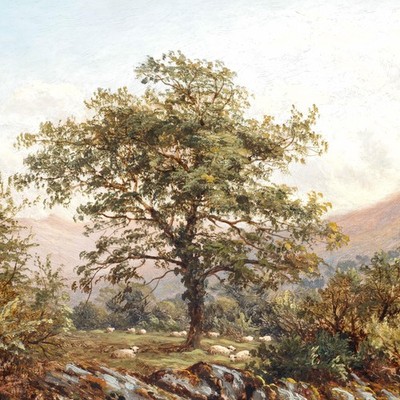 Thomas Spinks (1847-1927) - 1887 Oil, The Valley | eBay