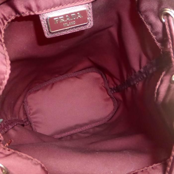 Prada Authentic Nylon VELA Drawstring Container P… - image 6