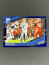 2022 Panini Donruss Elite - JOSH ALLEN #FV5 - Blue /10 SP Field Vision Bills