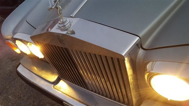 Rolls-Royce Silver Wraith 1977 Rear Left Door Black