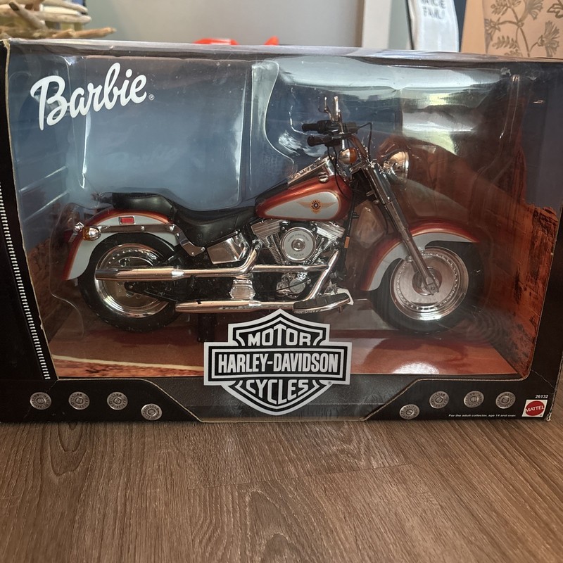 Harley Davidson Motorcycles #26132 Barbie Orange And Silver Brand New In Box!!