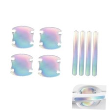 Car Door Handle Protector Stickers, Anti-Scratch Auto Door 8 PCS Multicolored