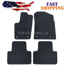 For 2011 2012 2013-2020 Jeep Grand Cherokee Front Rear Floor Mats Carpet Black