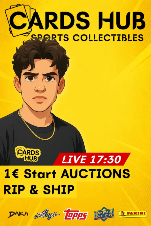 Aste 1€ RIP & SHIP | Carte Sportive | Sports Cards