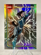 LUNA SNOW #132 Storm's Lightning Refractor 2026 Topps Chrome Marvel