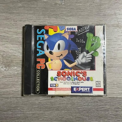 Sonic's School House Rare SEALED 1998 Sega Pc Collection 